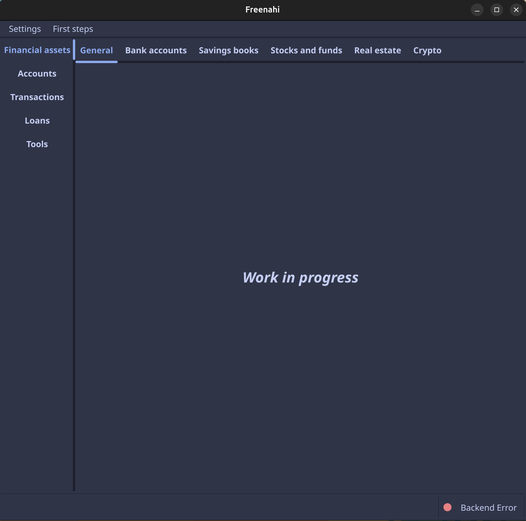 Application splashScreen